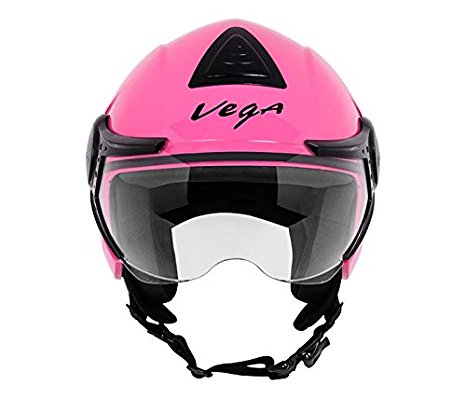 Vega Verve Open Face Helmet (Women's, Pink, M)