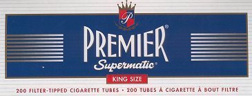 Premier Navy Cigarette Tubes King Size 5 Pack 1000 Tubes