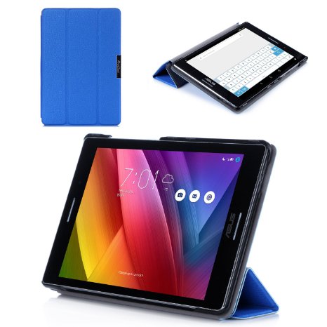 ASUS ZenPad S 8.0 Z580C Case, ProCase ASUS ZenPad S 8.0 Tablet Case (Z580C,Z580CA) - Ultra Slim and lightweight, Hard Shell, with Stand, SlimSnug Cover Case for 2015 ASUS ZenPad S8.0 (Z580C, Z580CA) (Navy)