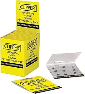 Clipper Universal Flints Piedras 24 x 9 Per Pack by Clipper