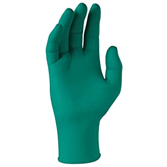 Kimberly-Clark Spring Green Nitrile Exam Gloves (43438), 4.7 Mil, Ambidextrous, 9.5”, Small, 200 Gloves / Box