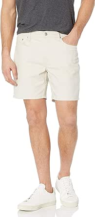 Amazon Essentials Men's Slim-Fit 7" Inseam Stretch 5-Pocket Short