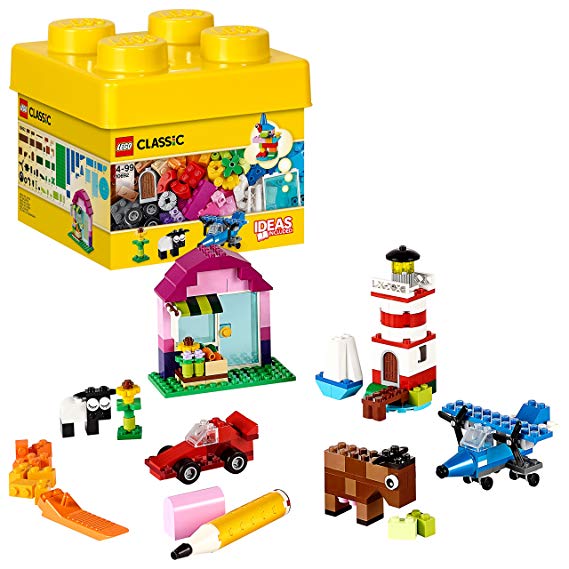 LEGO Classic Creative Bricks Building Blocks for Kids ,Multi Color (221 pcs) 10692