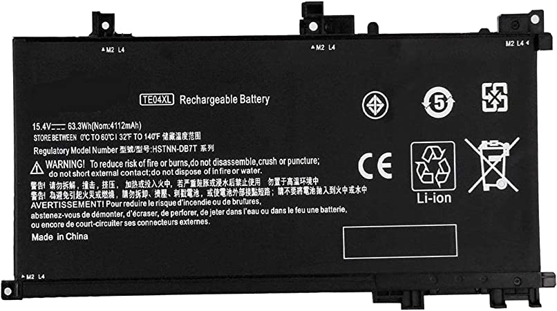 Ammibattery Replacement TE04XL 905175-2C1 905277-855 HSTNN-DB7T Battery Compatible with HP Omen 15-AX200 15-AX200NA 15-AX200NX 15-AX201NC 15-AX201NX