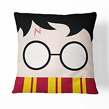 Guse case Funny Harry Potter Cotton Throw Pillow Case Home Custom Cushion Cover 18 X 18 Inch One Side
