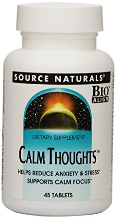 Source Naturals Calm Thoughts, 45 Tablets