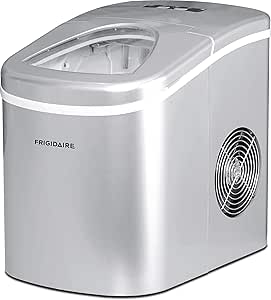 Frigidaire EFIC18-SILVER Ice Maker, Medium, Blue