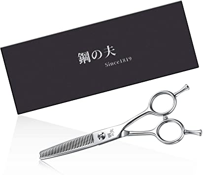 Professional Hair Scissors - Barber Hair Thinning Scissors 6.0-inch Razor Edge Hair Thinning - Texturizing Shears for Salon - Made from Stainless Steel with Fine Adjustment Screw
