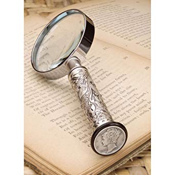 American Coin Treasures Silver Mercury Dime Magnifying Glass