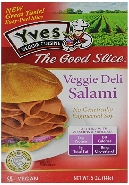 Yves, Veggie Slice Salami, 5 Ounce