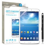 Samsung Galaxy Tab 3 8 Screen Protector Sentey Clear Hd High Definition Tablet Ls-14223 Bundle with Free Metal Stylus Touch Screen Pen Lifetime Warranty