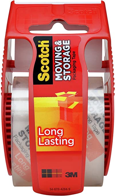 Scotch Moving and Storage Tape, 1.88 Inches x 800 Inches (165)