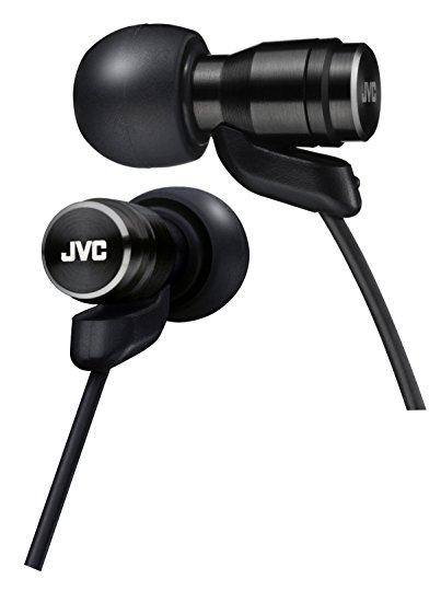 JVC Victor In-ear Stereo Headphones | HA-FXD70-B Black (Japanese Import)