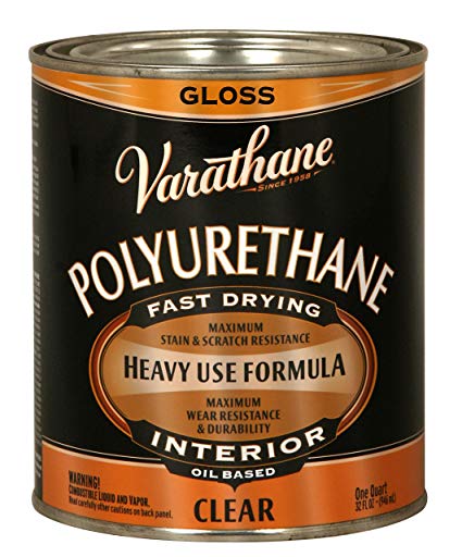 Rust-Oleum 9041H Interior Oil Polyurethane, 1-Quart, Gloss Finish