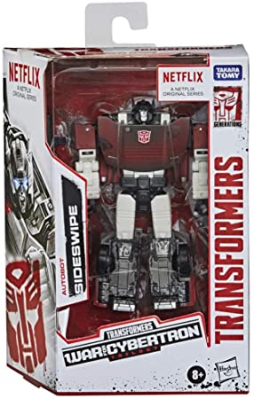 Transformers Netflix War for Cybertron Trilogy Deluxe Class Autobot Sideswipe