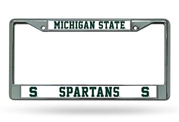 NCAA Michigan State Spartans Chrome Plate Frame