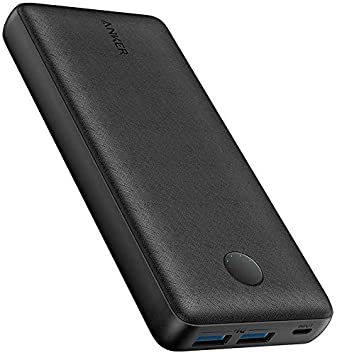 Anker PowerCore 20000 mAH High-Speed Charging with PowerIQ Power Bank for iPhone, Samsung Galaxy and More (Black)