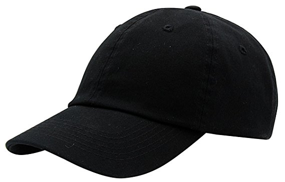 Top Level Baseball Cap for Men Women - Classic Cotton Dad Hat Plain Cap Low Profile