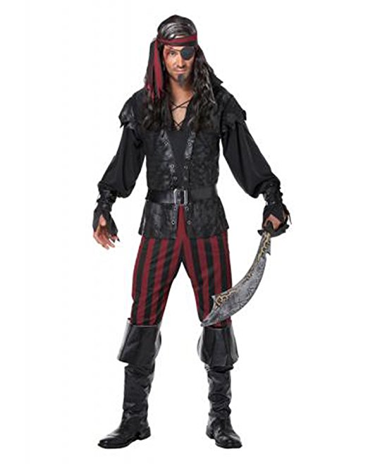 California Costumes Men's Ruthless Rogue Pirate Buccaneer Swashbuckler