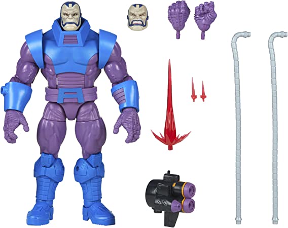 Marvel Legends Series The Uncanny X-Men 6-inch Apocalypse Retro Action Figure Toy, Includes 8 Accessories, Kids Ages 4 and Up