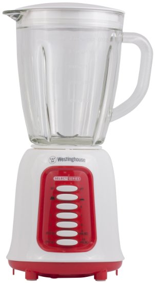 Westinghouse WBL10GA Select Series 10 Speed Blender with 6.3 Cup / 1.5L Glass Jar