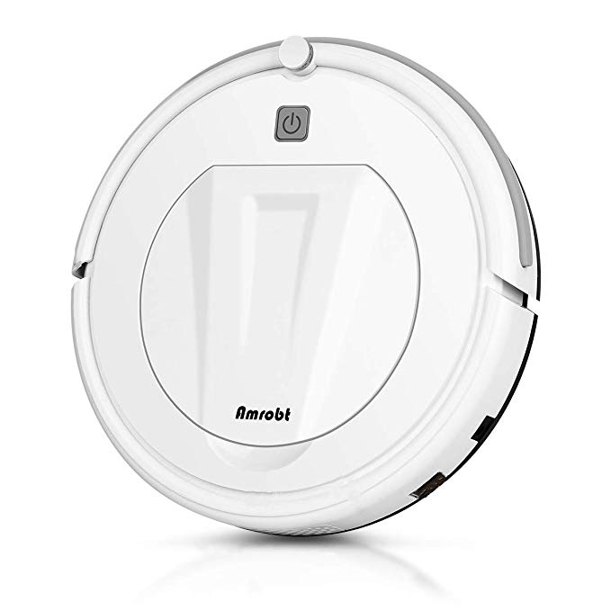 Robot Vacuum Cleaner,Robotic Vacuum Cleaner with Strong Suction, Super Slim, Multiple Cleaning for Pet Hair,Hard Floor to Carpets