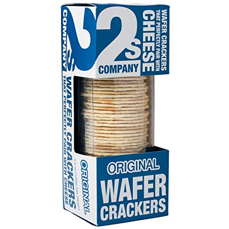 2'S COMPANY Original Wafer Cracker for Cheese, 3.5 oz