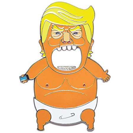 Trump Baby Balloon Shaped Magnetic Bottle Opener Funny Angry Baby Donald Trump Fridge Magnets Sticker 4inches High Anti Donald Trump Gag Gifts