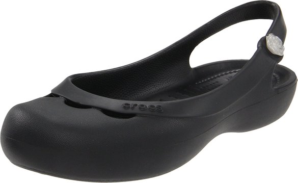 crocs Women's Jayna Slingback Flat