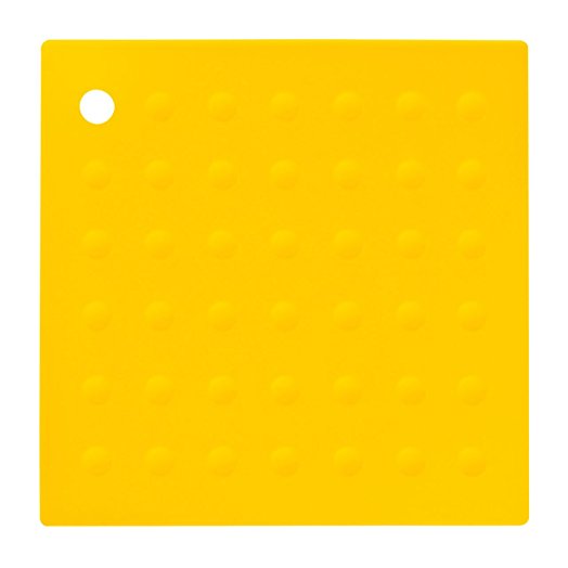 Premier Housewares Zing Silicone Trivet - Yellow