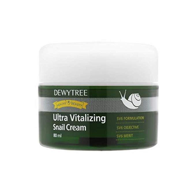 Dewytree Ultra Vitalizing Snail Cream 80ml Anti Aging