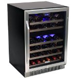 46-Bottle EdgeStar Built-In Dual-Zone Wine Cooler