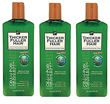 Thicker Fuller Hair Weightless Conditioner Cell-U-Plex 12oz. (3 Pack)