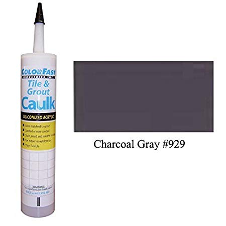 TEC Color Matched Caulk by Colorfast (Unsanded) (929 Charcoal Gray)