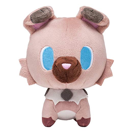 Pokemon Center Original Plush Stuffed Doll Rockruff 5 1/2 Inch