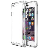 iPhone 6 Case Trianium Clear Cushion Protective Apple iPhone 6 Clear Case 47-Inch Scratch Resistant Seamless integrated Shock-Absorbing Bumper Cases Hard Back Panel - Clear TM-IP601-CLR