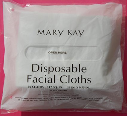 Mary Kay Disposable Facial Cloths - 30 cloths
