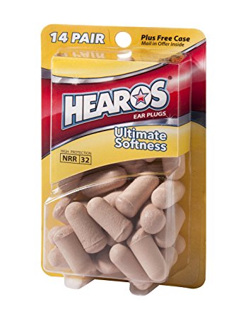 Hearos Ultimate Softness Series Ear Plugs, 14 Pair