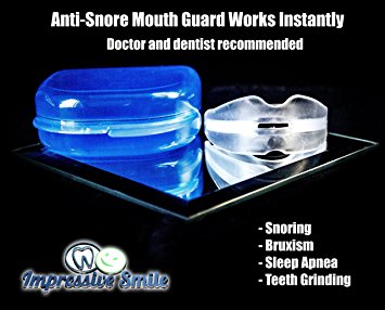 Impressive 2-in1 Mouth Guard - Stop Snoring and Teeth Grinding Aid