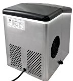 NewAir AI-100SS 28-Pound Portable Ice Maker Stainless Steel