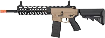 Lancer Tactical 14.5" Rapid Deployment Carbine Electric Airsoft Rifle Gun-TAN