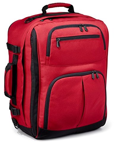 Rick Steves Convertible Carry On,Red,One Size