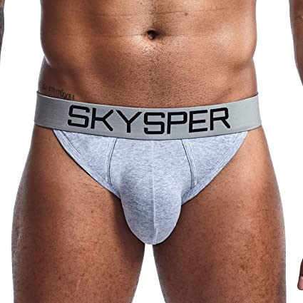 SKYSPER Men's Jockstrap Underwear, Athletic Supporters Jock Straps Male Underwear for Men