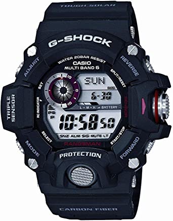 Casio G-SHOCK MASTER OF G RANGEMAN Triple Sensor Ver.3 Multiband 6 Solar - Tactical Men's Watch GW-9400J-1JF (Japan Import)