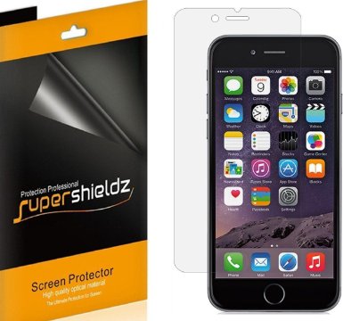 [6-Pack] SUPERSHIELDZ- Anti-Glare & Anti-Fingerprint (Matte) Screen Protector For Apple iPhone 6S Plus -Lifetime Replacements Warranty - Retail Packaging