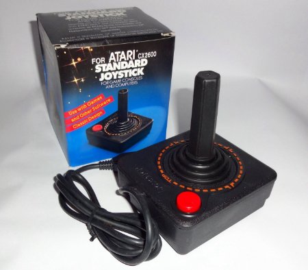 Third Party Joystick Controller Pad Standard for Atari VCS 2600 400 800 C64 VIC-20