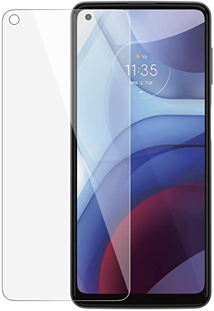 Motorola Essentials Moto G Power (2021 Version) Screen Protector- Strong 9H Tempered Glass, Anti Fingerprints, Anti Scratch, Anti Smudge [NOT for G Power 2020]