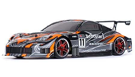 Exceed RC 2.4Ghz Brushless Version Drift Star Electric Powered RTR Remote Control Drift Racing Car 350 Orange Style