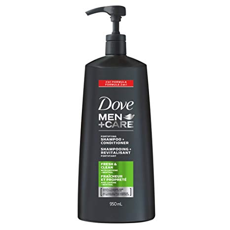 Dove Men Care Fresh & Clean Shampoo Conditioner 950 ML