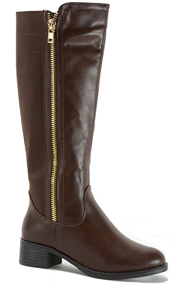 alpine swiss Davos Women's Knee Length Riding Boots